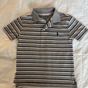 Polo by Ralph Lauren Kids Striped Gray Shirt